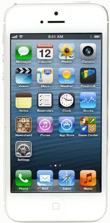 Смартфон Apple iPhone 5 32Gb White & Silver - Кунгур