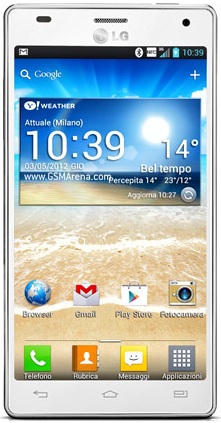 Смартфон LG Optimus 4X HD P880 White - Кунгур