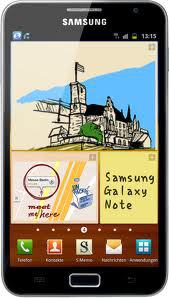 Смартфон Samsung Galaxy Note GT-N7000 Blue - Кунгур