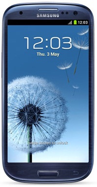 Смартфон Samsung Galaxy S3 GT-I9300 16Gb Pebble blue - Кунгур